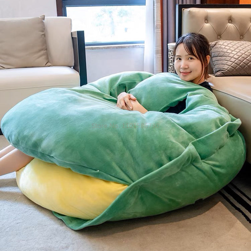 Wearable Turtle Shell Pillows - Green